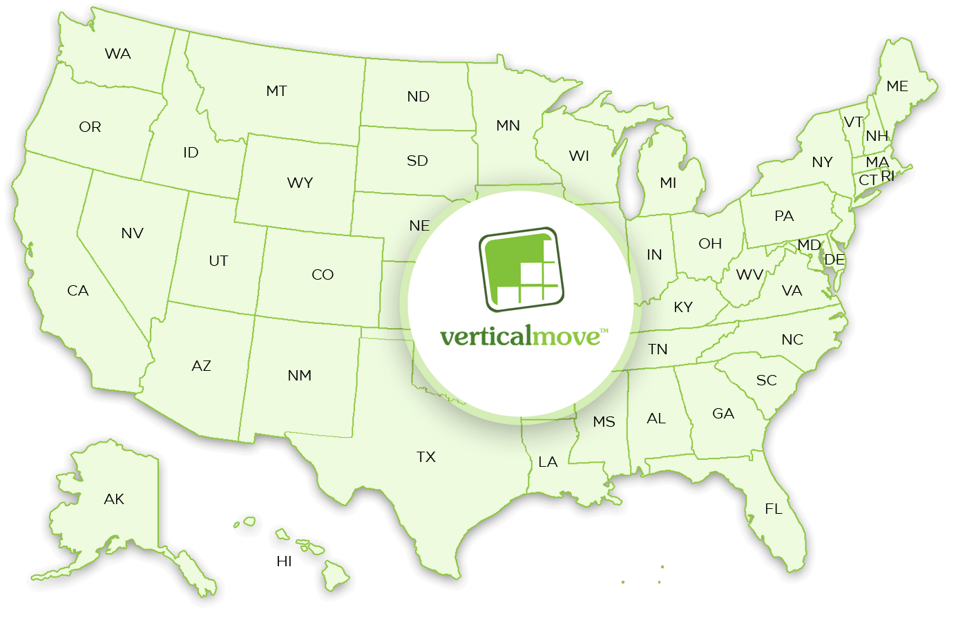 VerticalMove Reach In All North America